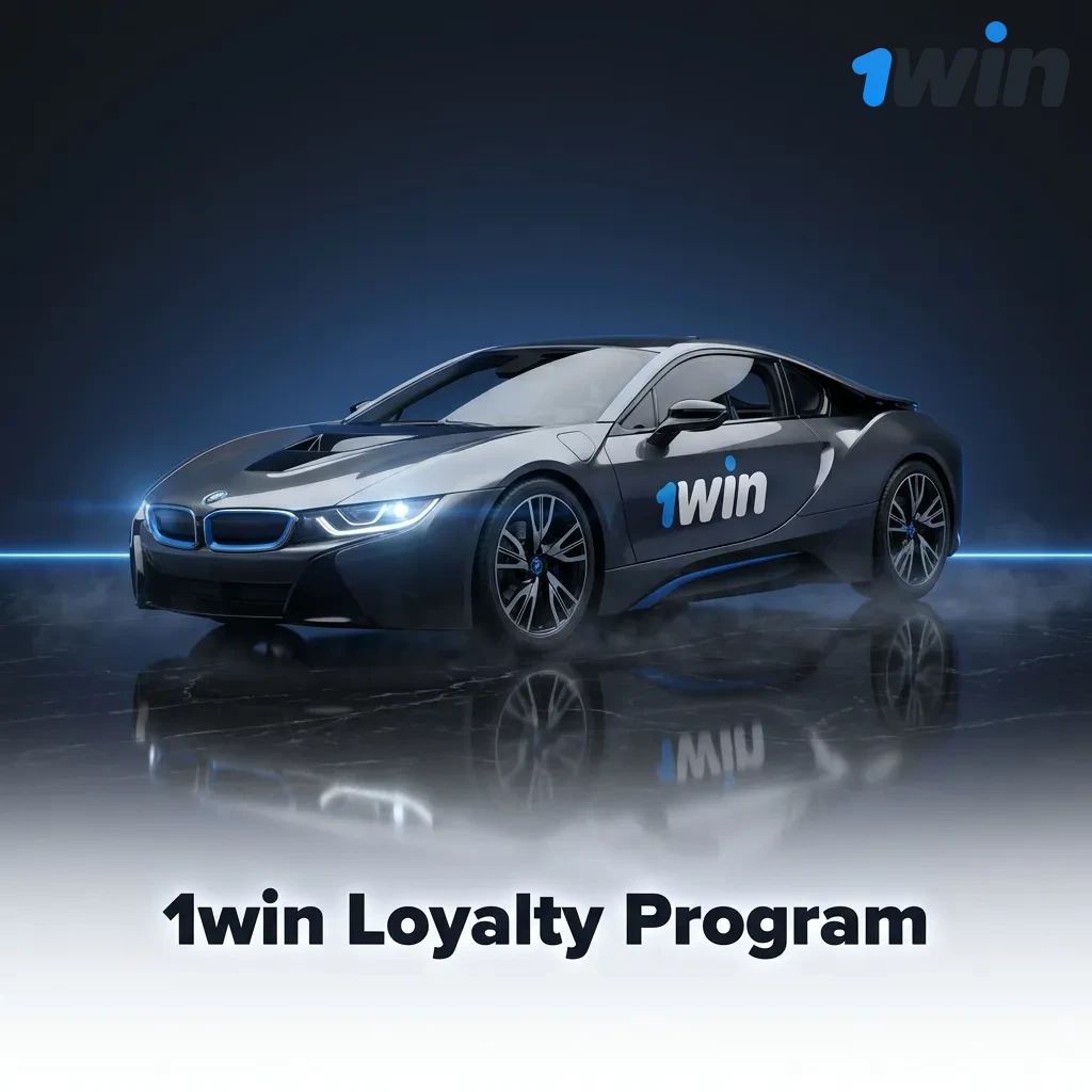 1win loyalty program interface showing VIP tiers, points conversion system, and rewards store for active players