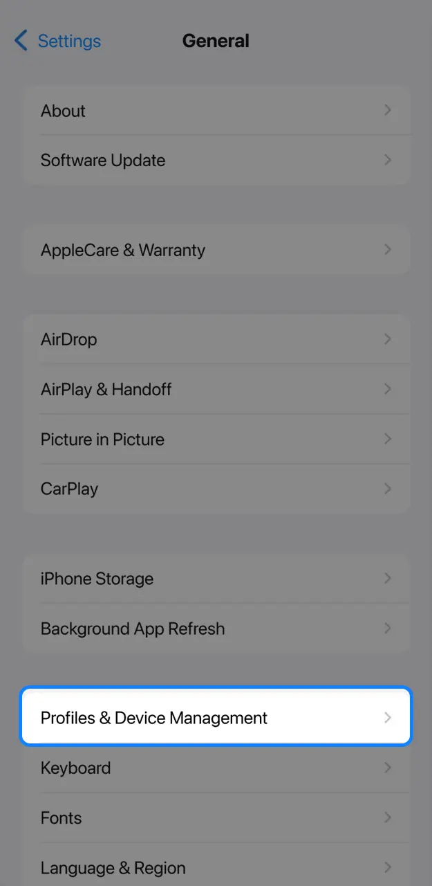 Go to your device's security settings to successfully download the 1win app.