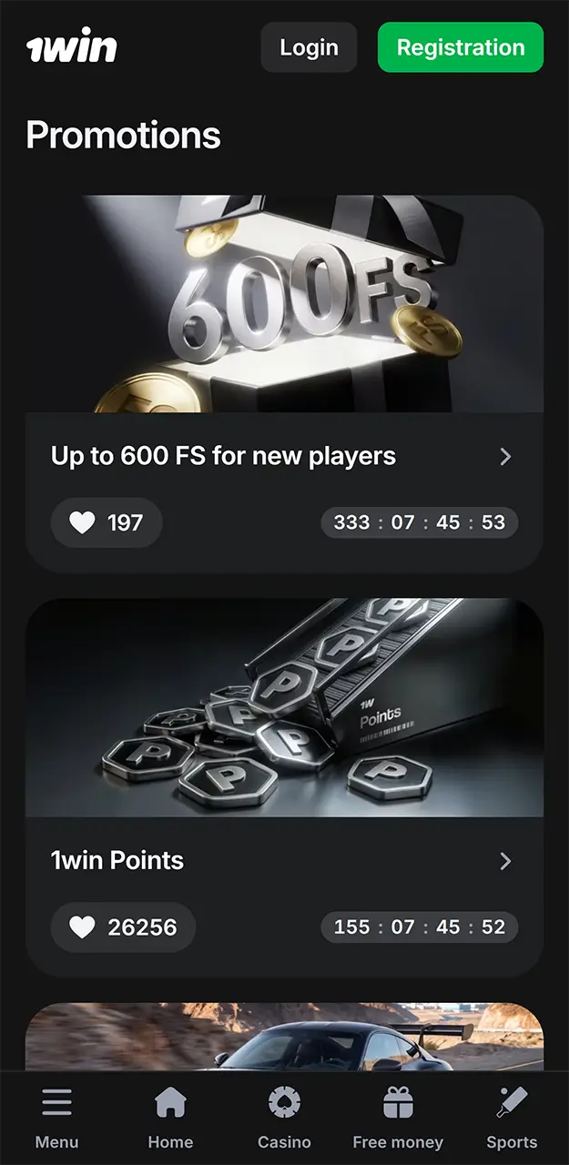 Find out how to get a bonus in the 1win app.