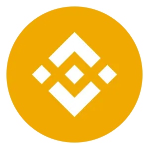 Binance Coin logo.