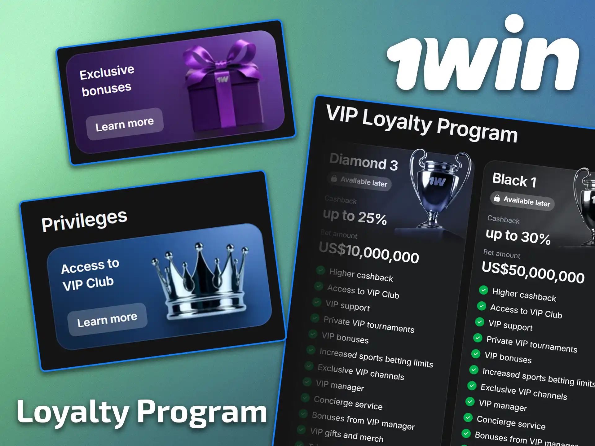 Earn exclusive points and rewards in the 1win loyalty program.