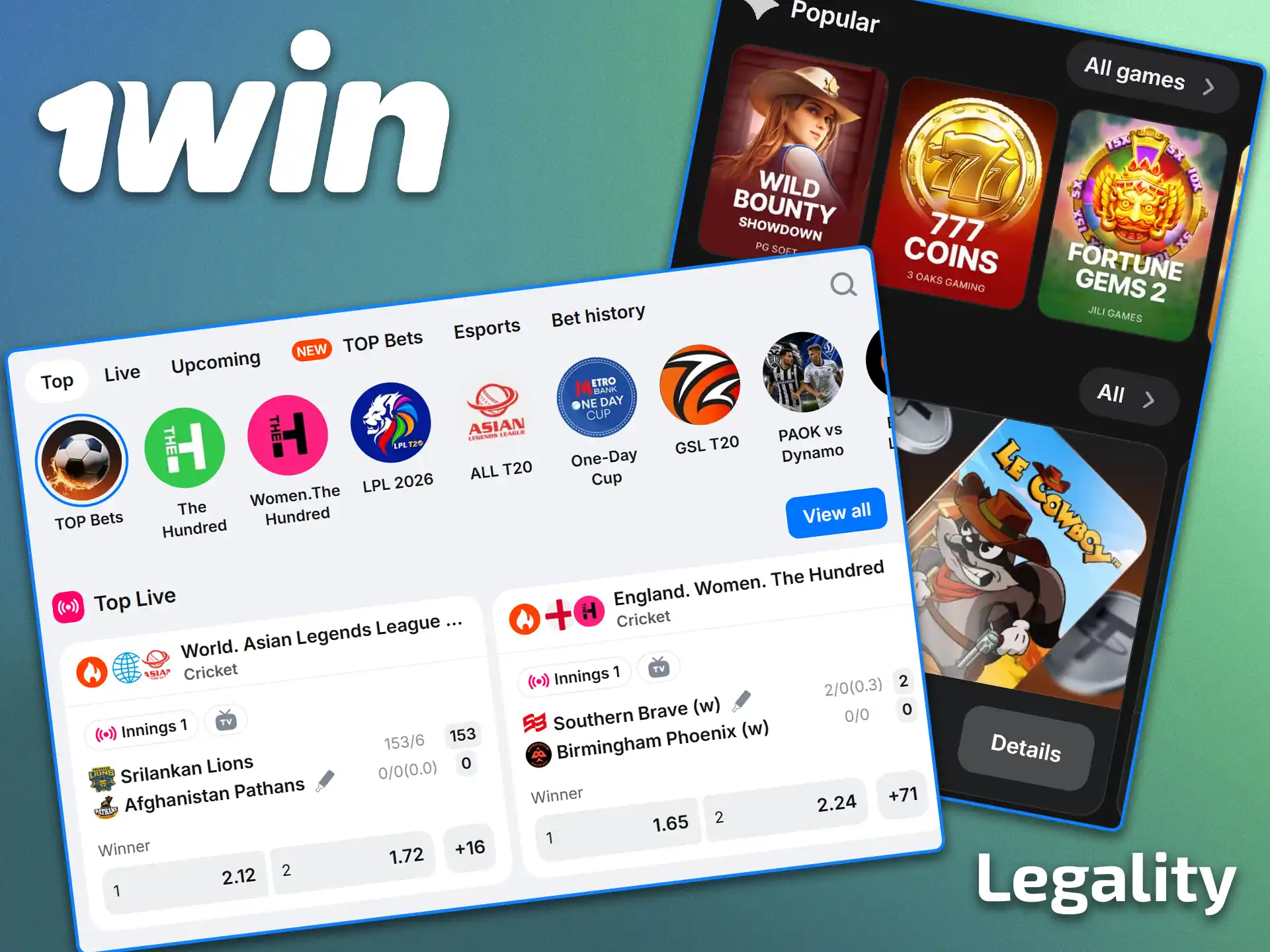 Learn more about the security of the 1win platform.