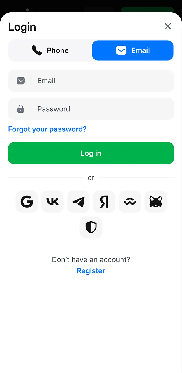 Open your profile settings and complete the verification process on 1win.