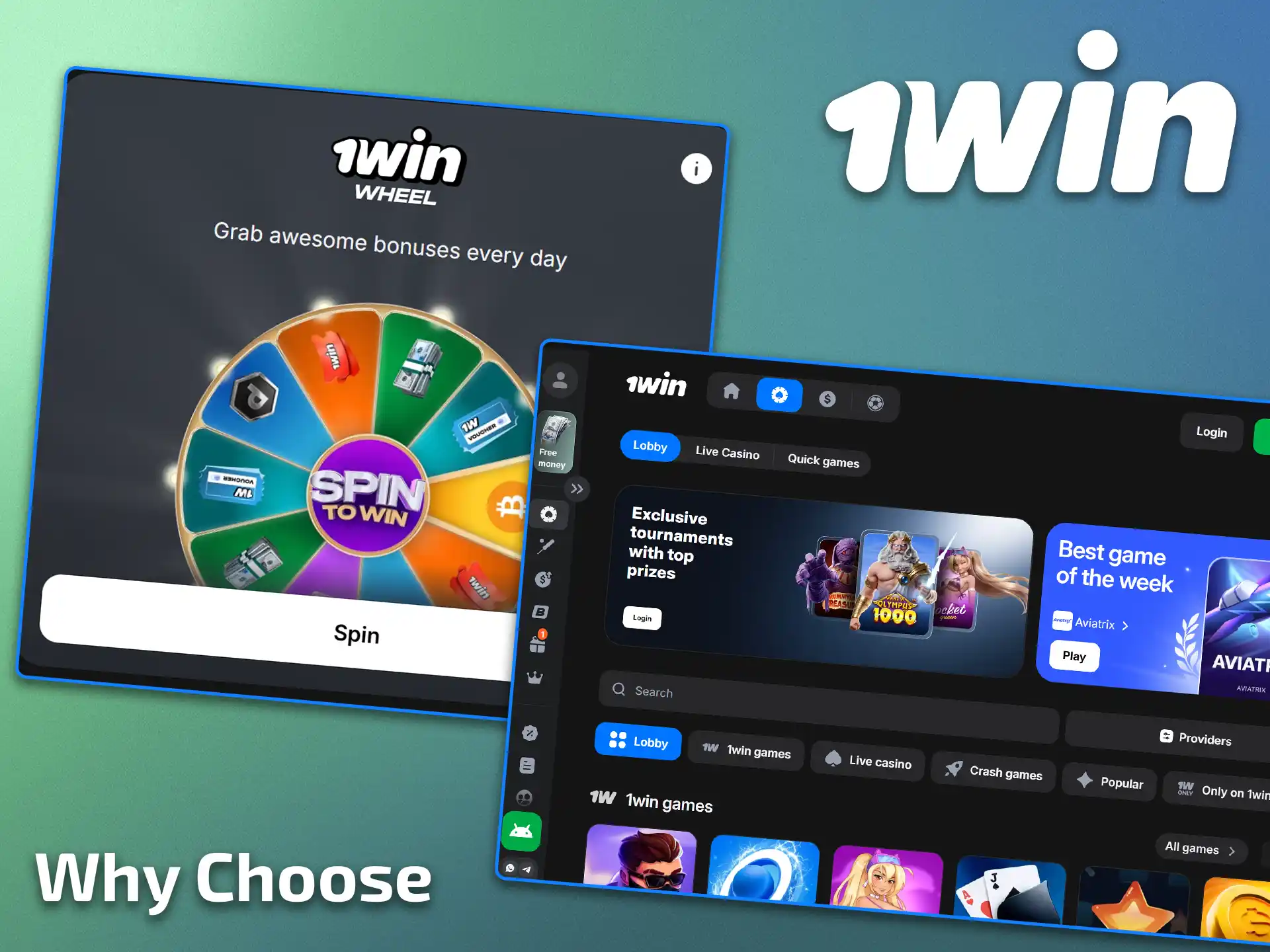 Discover the main reasons why you should choose 1win.